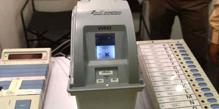 VVPAT – Voter  Verifiable Paper Audit  Trail