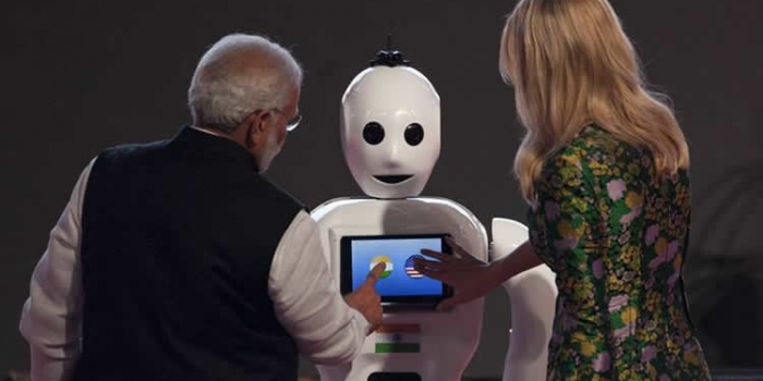 Indian First Robot “MITRA”