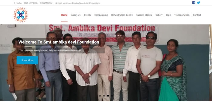 www.smtambikadevifoundation.org