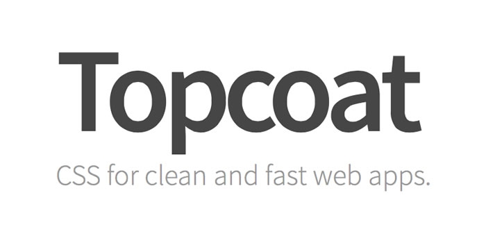 Topcoat – Lightning-fast CSS Framework